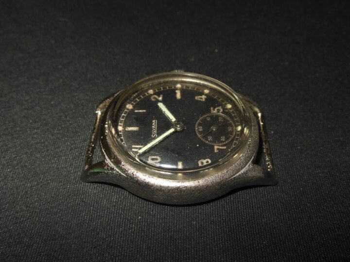 WW2 German Wehrmacht Dienstuhr – ARMY PERSONAL SERVICE WATCH – SILVANA – NICE! — image 4