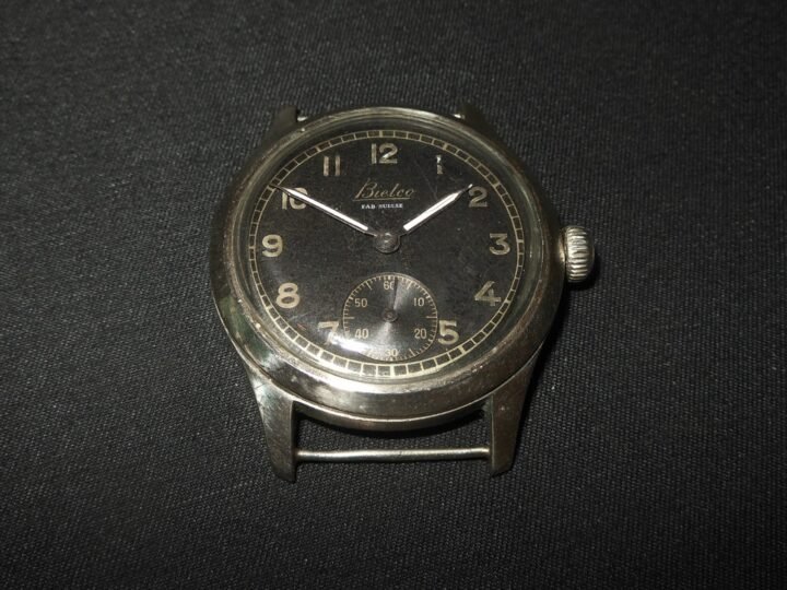 WW2 German Wehrmacht Dienstuhr – RAILWAY PERSONAL SERVICE WATCH – BIELCO – RARE — image 2