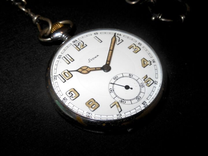 WW1 German Reichsmarine Taschenuhr – NAVIGATIONAL POCKET WATCH – STOWA – NICE! — image 2