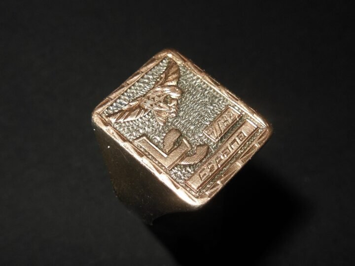 WW2 German Luftwaffe – LEGION CONDOR COMMEMORATION RING – 7/F.88 – SUPERB! — image 4