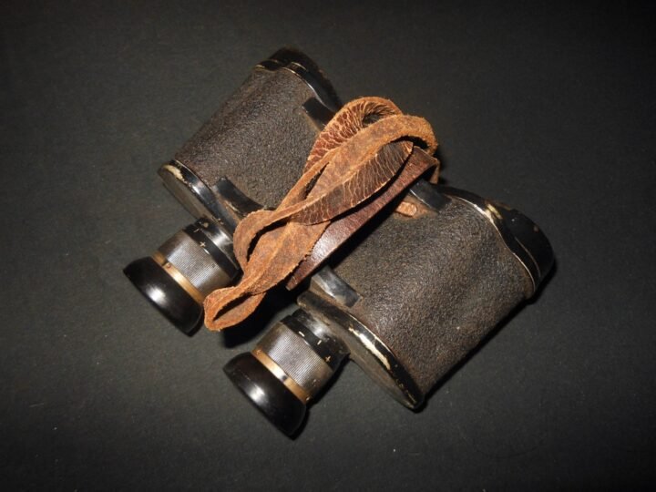 WW2 German Wehrmacht – 6×30 EMIL BUSCH BINOCULARS – CXN – VERY NICE! — image 3