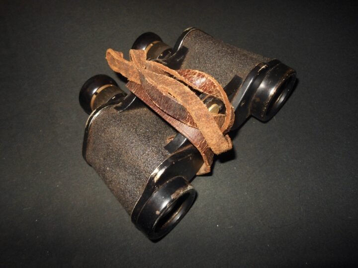 WW2 German Wehrmacht – 6×30 EMIL BUSCH BINOCULARS – CXN – VERY NICE! — image 4