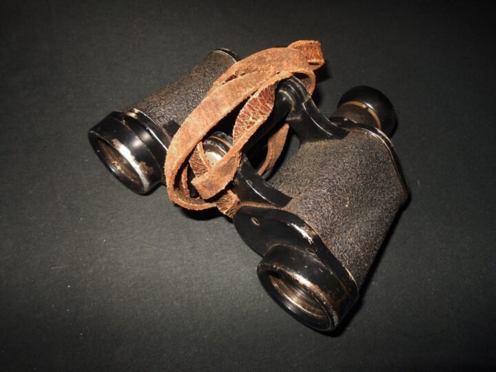 WW2 German Wehrmacht – 6×30 EMIL BUSCH BINOCULARS – CXN – VERY NICE! — image 5