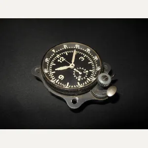 WW2 German Luftwaffe Borduhr – JUNGHANS COCKPIT CLOCK – 5th …
