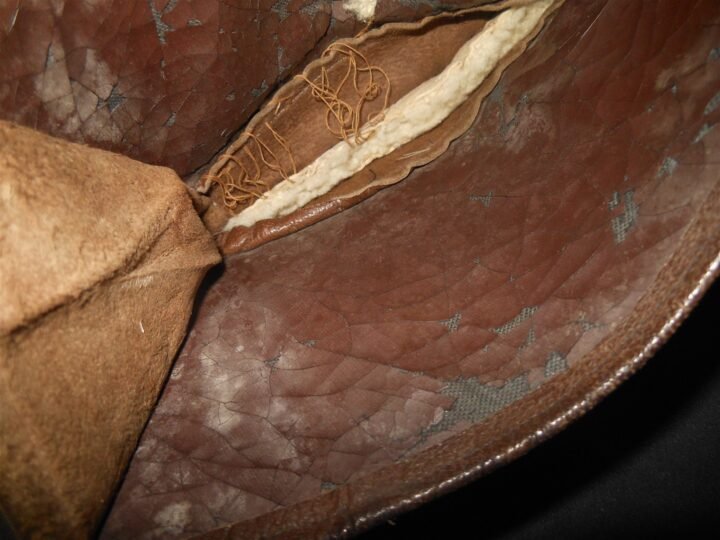 WW2 German Luftwaffe Fliegerhandschuhe – LEATHER PILOT GLOVES – GAUNTLET – NICE! — image 9