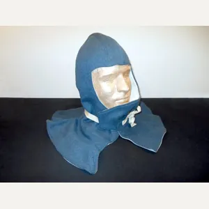 WW2 German Polizei Kopfhaube – BLUE-GREEN/ WHITE REVERSIBLE WINTER HOOD …