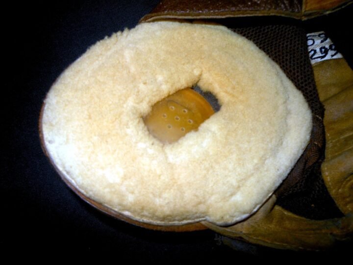 WW2 German Luftwaffe Netzkopfhaube – SUMMER PILOT FLIGHT HELMET – POST WAR! — image 13