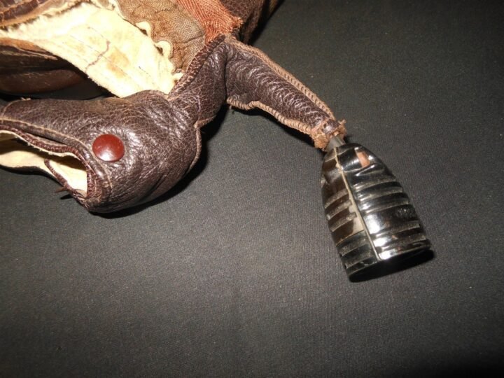 WW2 German Luftwaffe LKpN101 Netzkopfhaube – SUMMER PILOT FLIGHT HELMET – NICE! — image 11