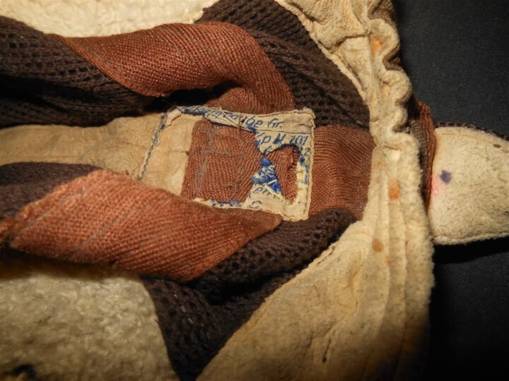 WW2 German Luftwaffe LKpN101 Netzkopfhaube – SUMMER PILOT FLIGHT HELMET – NICE! — image 16