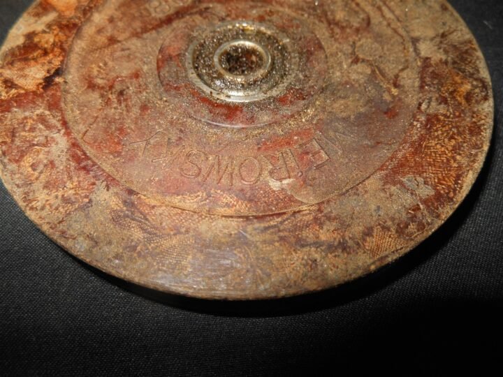 WW2 German Luftwaffe Seilrolle für Seitenflosse u. Sporn – PULLEY WHEEL – Fw190 — image 3