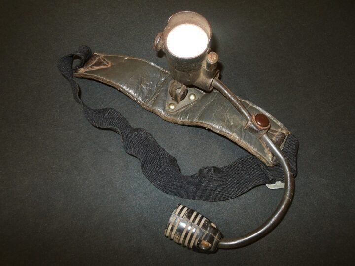 WW2 German Luftwaffe Aircraft Taschenlampe – NAVIGATOR HEAD LAMP – VERY RARE! — image 17