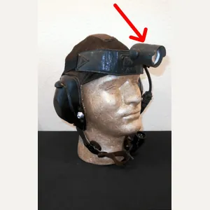 WW2 German Luftwaffe Aircraft Taschenlampe – NAVIGATOR HEAD LAMP – …