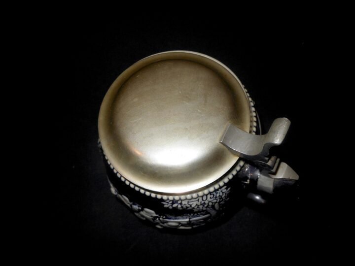 WW2 German Wehrmacht – PRESENTATION AWARD TANKARD / STEIN – NICE! — image 4