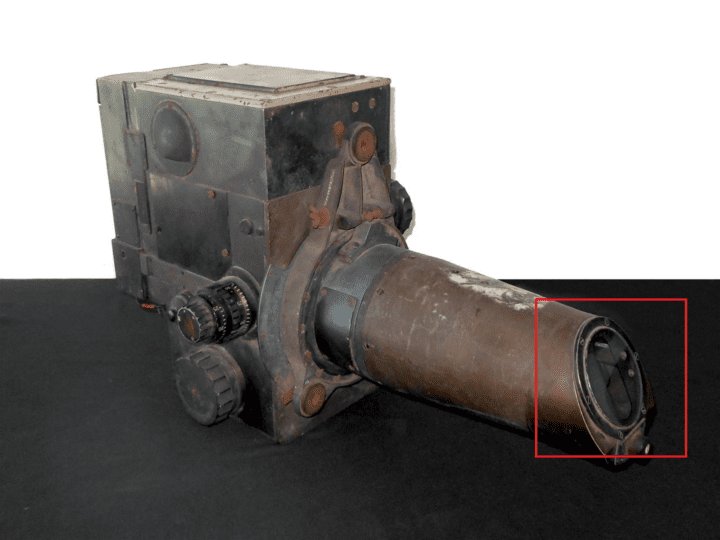WW2 German Luftwaffe Aircraft – Lotfe 7D Heizscheibe – HEATED BOMBSIGHT GLASS — image 5