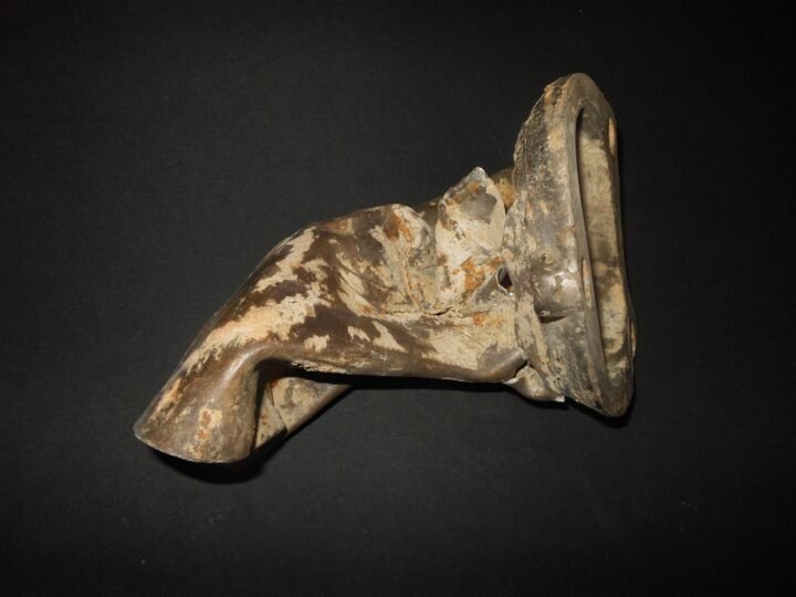 WW2 German Luftwaffe – AIRCRAFT EXHAUST STUB – Me109 F-K – EASTERN FRONT RELIC — image 3