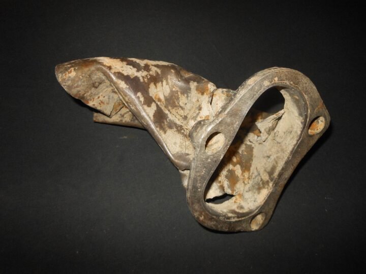 WW2 German Luftwaffe – AIRCRAFT EXHAUST STUB – Me109 F-K – EASTERN FRONT RELIC — image 4