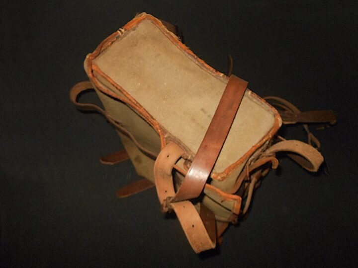 WW2 Imperial Japanese Army Shōwa Type 5 – COMBAT FIELD BACK PACK w/ FRAME – RARE — image 6