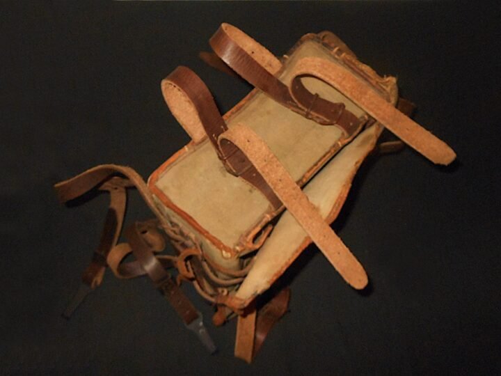 WW2 Imperial Japanese Army Shōwa Type 5 – COMBAT FIELD BACK PACK w/ FRAME – RARE — image 7