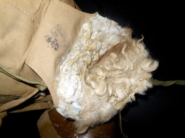 WW2 Imperial Japanese Army – MODEL 1934 FIELD CANTEEN – w/ WINTER COVER – RARE! — image 9