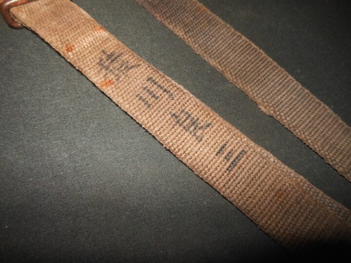 WW2 Imperial Japanese Army – MODEL 1934 FIELD CANTEEN – NAMED – VERY NICE! — image 5