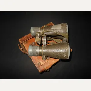 WW1 German Armee Fernglas 08 – FIELD BINOCULARS w/ LEATHER …