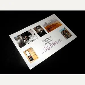 WW2 German Wehrmacht Autograph – OBERLT. GEROG BLEHER – SIGNED …