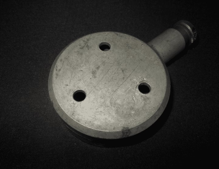 WW2 German Wehrmacht Zündgerät – CANNON FIRING BUTTON MOUNT – TIGER – RARE! — image 3