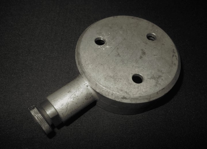 WW2 German Wehrmacht Zündgerät – CANNON FIRING BUTTON MOUNT – TIGER – RARE! — image 4