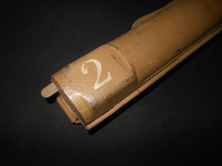 WW2 German Wehrmacht Laufschützer 42 – STEEL BARREL CARRIER – LATE-WAR – SUPERB! — image 2