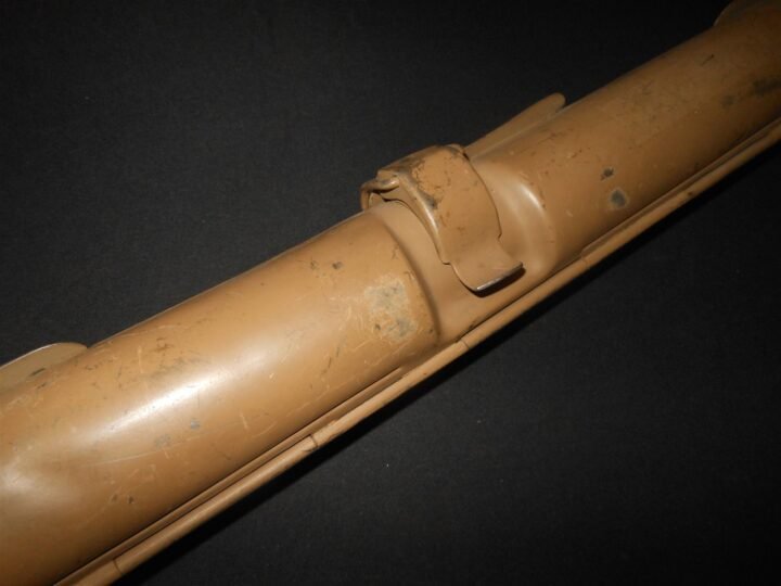 WW2 German Wehrmacht Laufschützer 42 – STEEL BARREL CARRIER – LATE-WAR – SUPERB! — image 3
