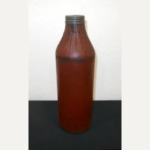 WW2 German Wehrmacht Öldose – CARDBOARD OIL BOTTLE – Kubel …