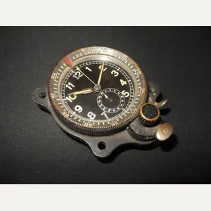 WW2 German Luftwaffe Borduhr – JUNGHANS COCKPIT CLOCK – 3rd …