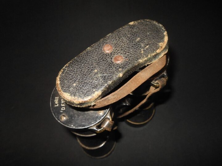 WW2 German Kriegsmarine Leitz D.F. 12×60 – NAVAL ISSUE BINOCULARS – 1917 REISSUE — image 8