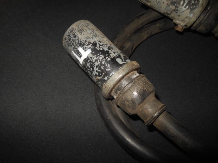 WW2 German Wehrmacht Anhängerstecker – FLAK TRAILER ELECTRICAL TOW CABLE – NOS! — image 6