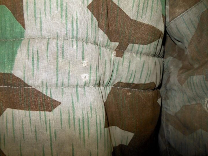 WW2 German Heer Feldparka – SPLINTER CAMOUFLAGE FIELD-MADE PARKA – COMBAT WORN! — image 12