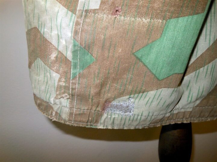 WW2 German Heer Feldparka – SPLINTER CAMOUFLAGE FIELD-MADE PARKA – COMBAT WORN! — image 13