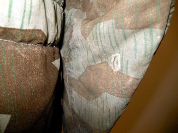 WW2 German Heer Feldparka – SPLINTER CAMOUFLAGE FIELD-MADE PARKA – COMBAT WORN! — image 14