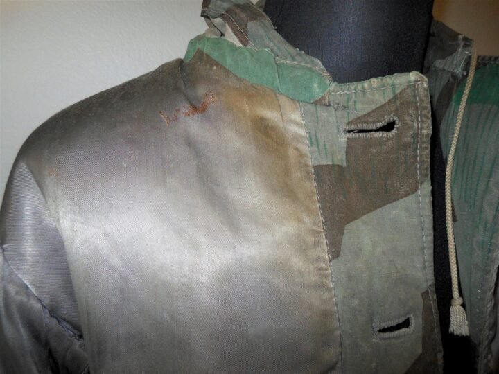WW2 German Heer Feldparka – SPLINTER CAMOUFLAGE FIELD-MADE PARKA – COMBAT WORN! — image 20