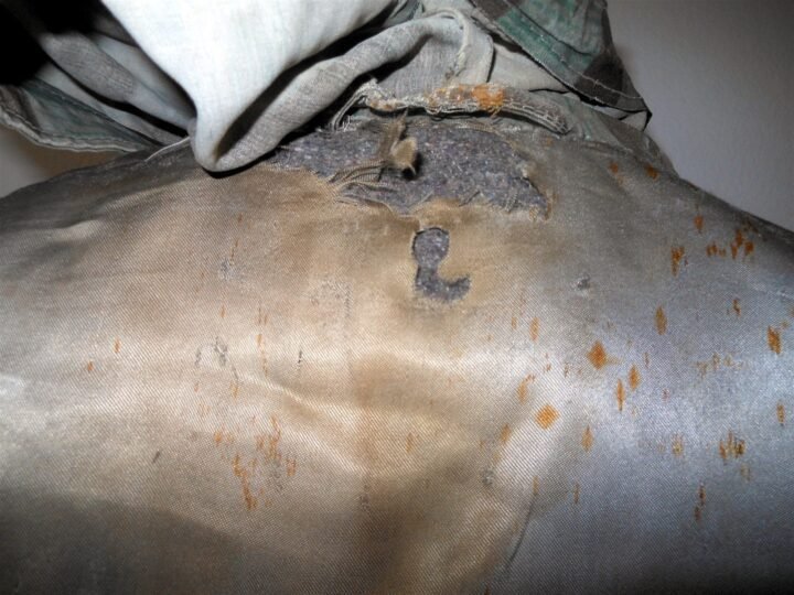 WW2 German Heer Feldparka – SPLINTER CAMOUFLAGE FIELD-MADE PARKA – COMBAT WORN! — image 23