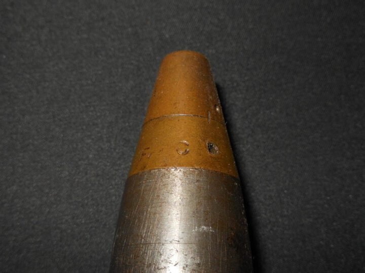 WW2 Imperial Japanese Navy Type 96 – 25mm INERT HIGH EXPLOSIVE ROUND – COMPLETE! — image 10