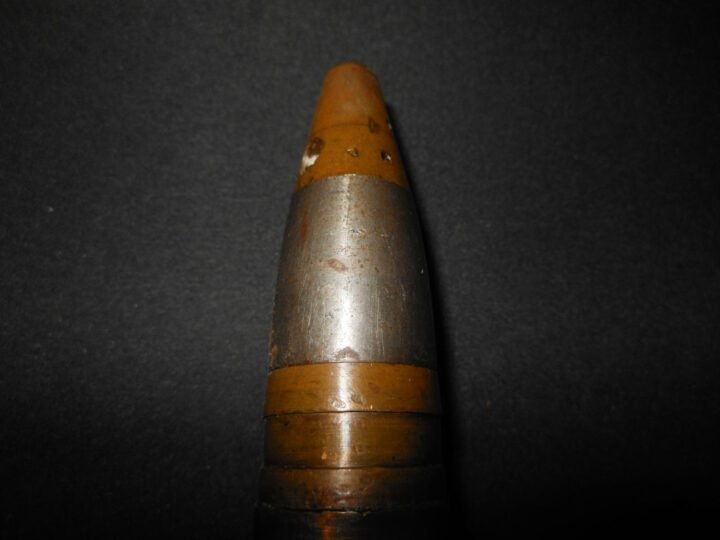 WW2 Imperial Japanese Navy Type 96 – 25mm INERT HIGH EXPLOSIVE ROUND – COMPLETE! — image 11