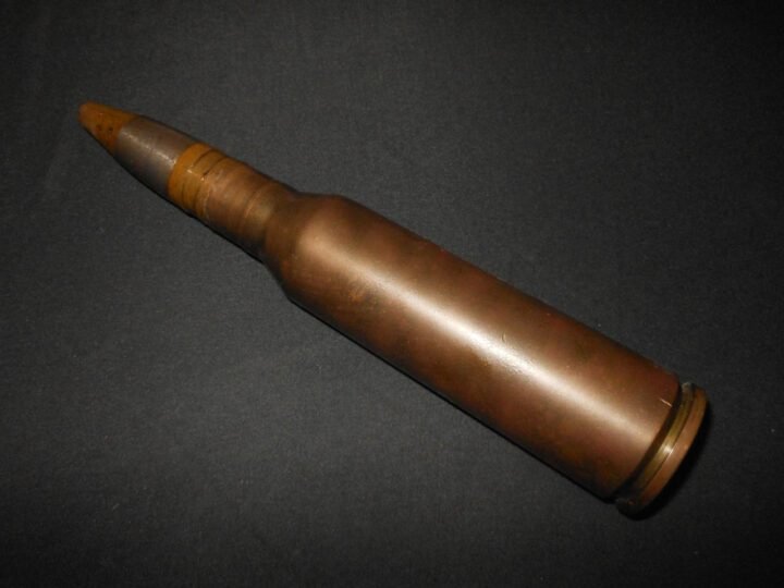 WW2 Imperial Japanese Navy Type 96 – 25mm INERT HIGH EXPLOSIVE ROUND – COMPLETE! — image 2