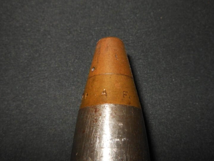 WW2 Imperial Japanese Navy Type 96 – 25mm INERT HIGH EXPLOSIVE ROUND – COMPLETE! — image 9