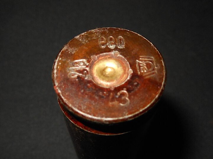 WW2 German Wehrmacht 20mm MG151 / 20 – COMPLETE HIGH EXPLOSIVE ROUND – VERY NICE! — image 8