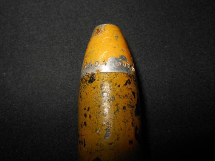 WW2 German Wehrmacht 20mm 20×138 FlaK 30/38 – COMPLETE HE ROUND & SHELL – 1945 – VERY NICE! — image 10