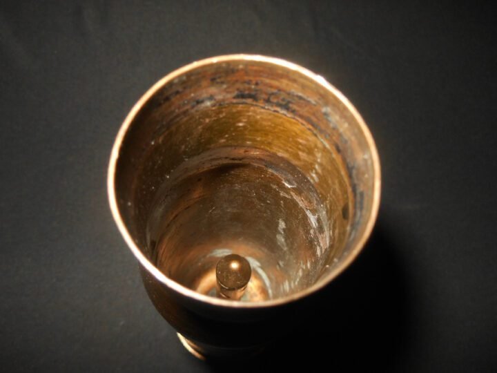 WW2 Imperial Japanese Army Type 94 – 37mm ANTI-TANK SHELL CASING – MUKDEN ARSENAL – 1942 – RARE! — image 5