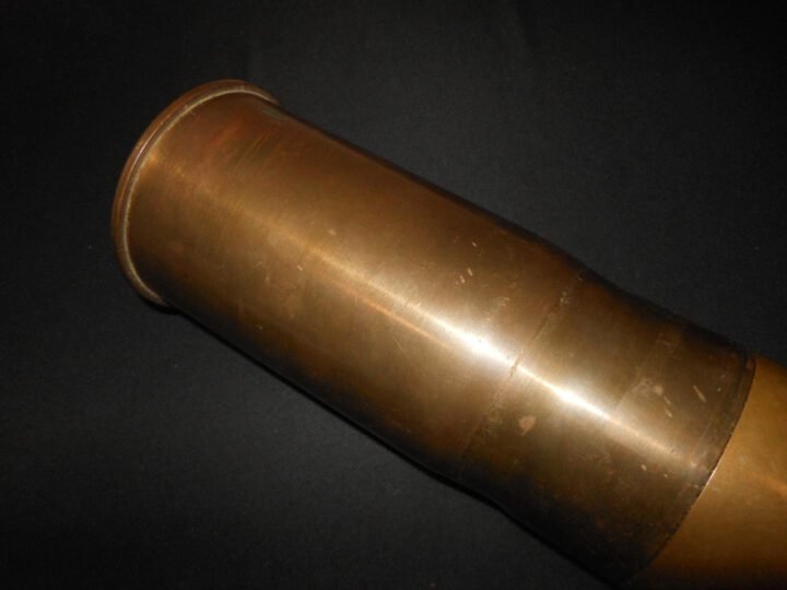 WW2 Imperial Japanese Army Type 94 – 75mm COMPLETE DISPLAY ROUND – 1943 – VERY NICE! — image 8