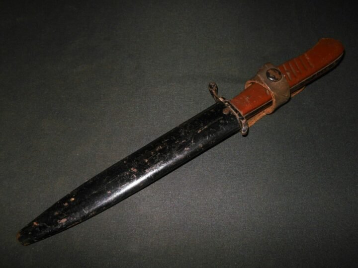 WW1 Imperial German Army Nahkampfmesser – COMBAT TRENCH KNIFE – NICE! — image 2