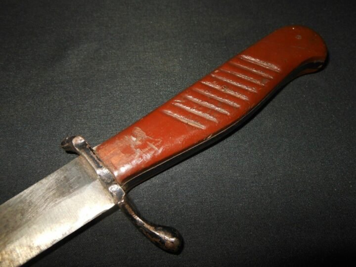 WW1 Imperial German Army Nahkampfmesser – COMBAT TRENCH KNIFE – NICE! — image 4