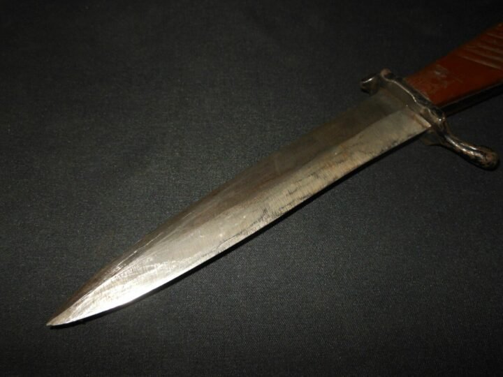 WW1 Imperial German Army Nahkampfmesser – COMBAT TRENCH KNIFE – NICE! — image 5
